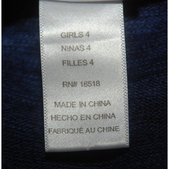 Girl's Youngland Dress Size 4 Sweater Top Tulle Skirt Embroidered Floral - Picture 10 of 11